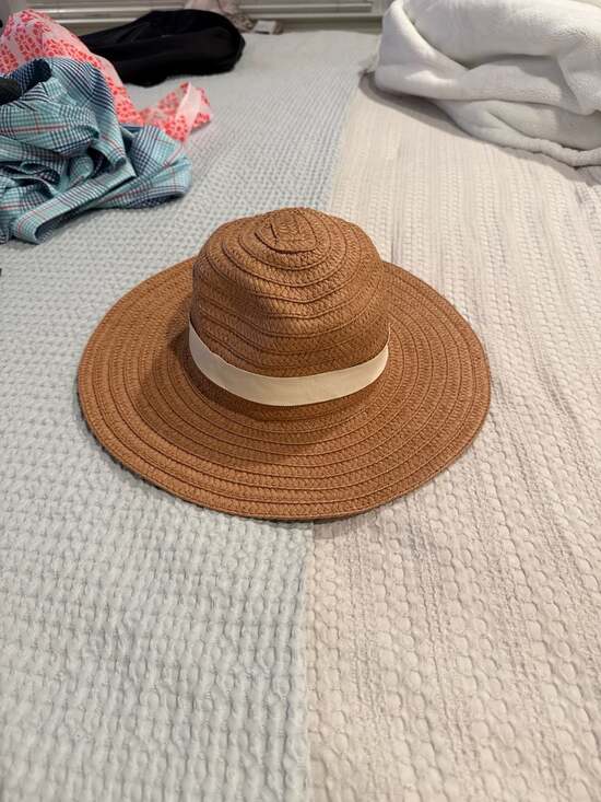 Madewell Accessories - Madewell Packable Braided Straw Hat with Ribbon Band